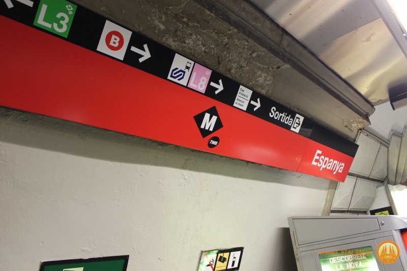 Метро, станция España 3